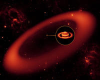 Saturn's Infrared Ring