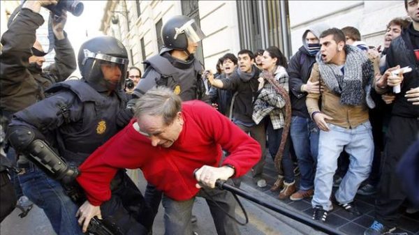 Policía en Valencia