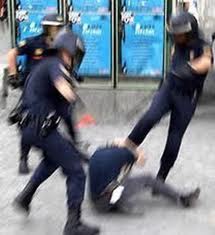 Policia en Valencia