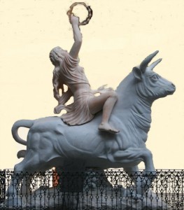 Monumento al Rapto de Europa, Torremolinos (Málaga). Foto del autor.