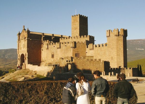 Turismo por Navarra: Castillo de Javier. Fotografía cedida por el Archivo de Turismo Reyno de Navarra