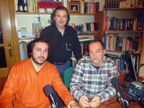 Sergio Artiaga, Rafael Castillejo y Jose A. Amate