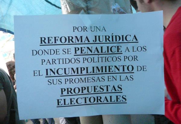 democracia y promesas electorales
