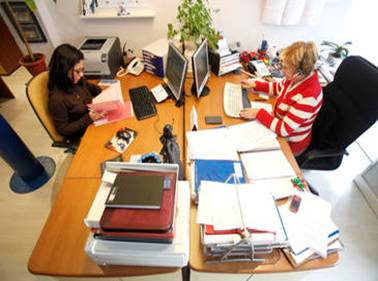 Los trabajadores con estrés laboral presentaron mayor probabilidad de sufrir niveles anormalmente altos de colesterol 'malo' y bajos del 'bueno'. / SINC