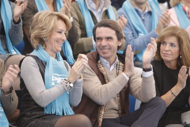 Esperanza Aguirre, Aznar y Botella