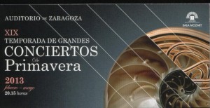 Auditorio de Zaragoza, fin de temporada