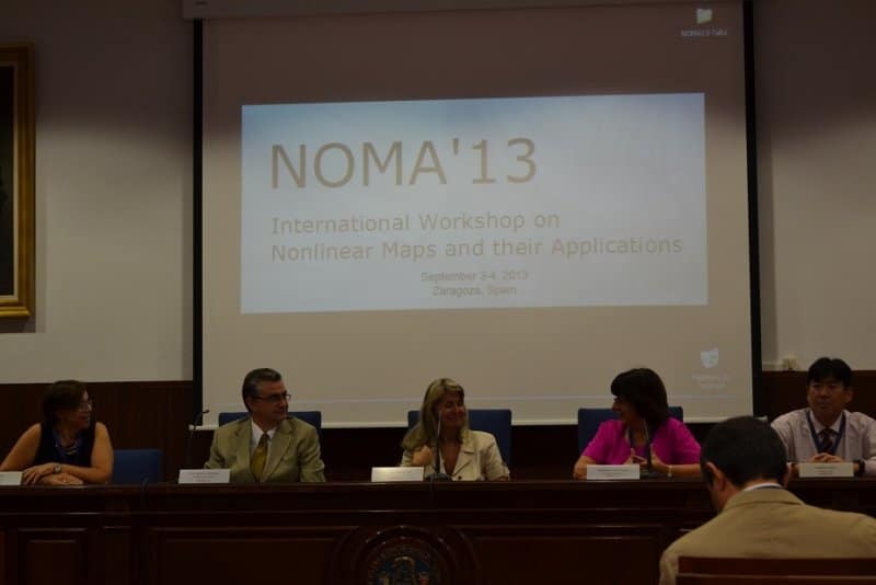 Mesa de Apertura del Congreso NOMA'13