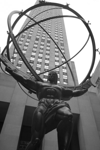 Atlas. Midtown Manhattan Foto: Esparta