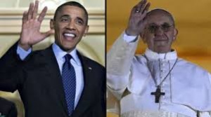 Obama y el Papa Francisco