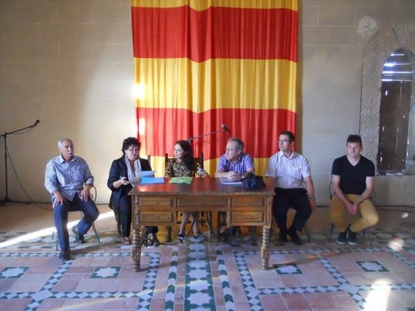 Acto de Clausura en el Castillo de Albalate