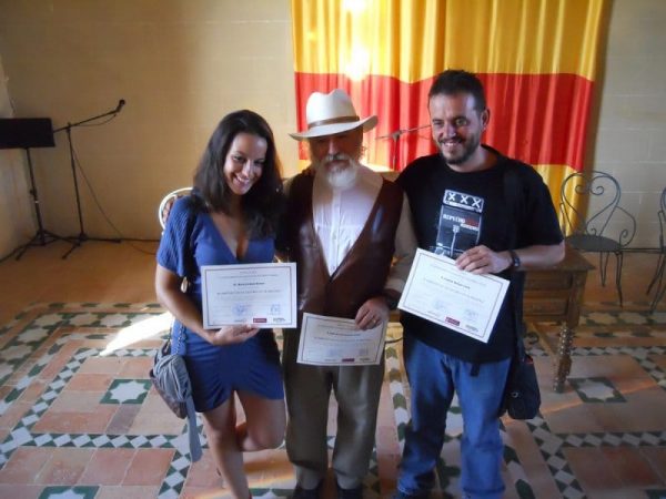 María Jordano. José Antonio Barrios y Joaquín Macipe
