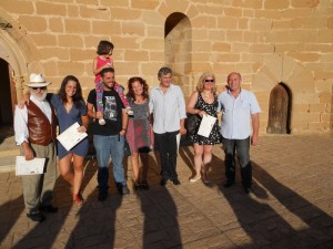 Participantes en el IX Simposio en el Castillo de Albalate