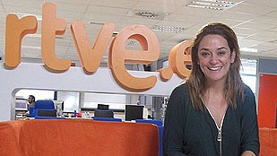 Toñi Moreno presenta Entre todos. Foto: RTVE