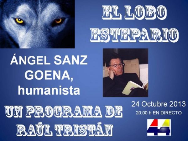 Ángel Sanz Goena, en El Lobo Estepario