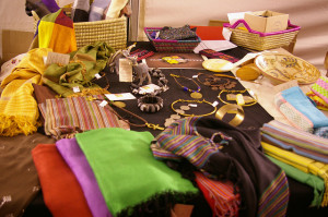 Productos de artesanía de Fair Trade Egypt en la Feria de Comercio Justo de Toledo. Foto: gaelx