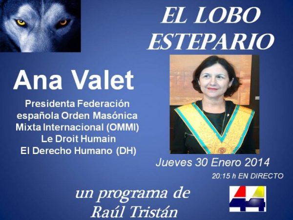 Ana Valet, masona
