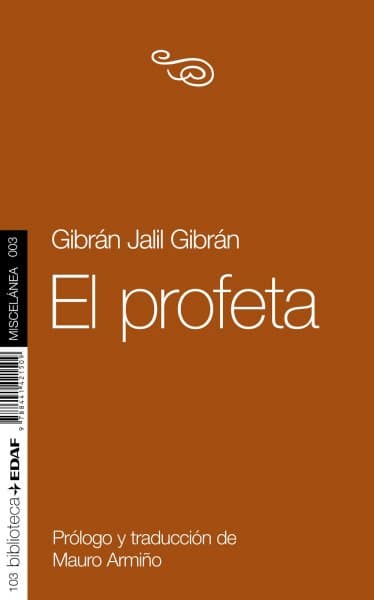 El profeta, de Jalil Gibrán