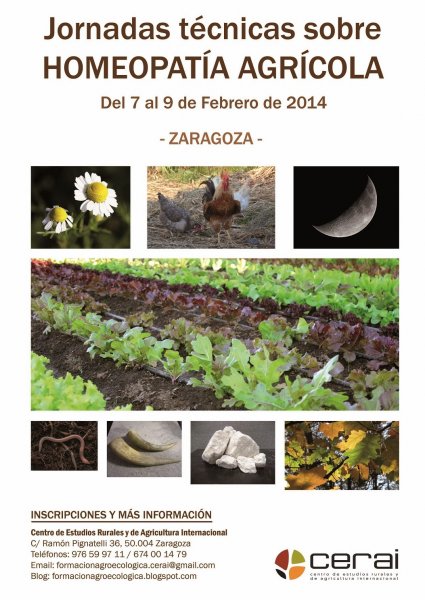 Jornadas Técnicas sobre Homeopatía Agrícola