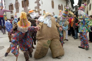 Carnavales en Navarra. Lantz