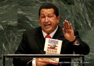 Hugo Chávez libro Chomsky