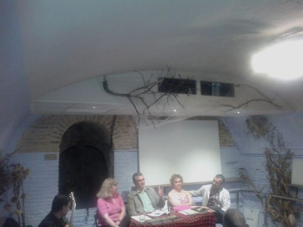 Débora Quelle, Ricardo López, Mª José Castejón y Alfredo Saldaña, de izqda. a dcha.