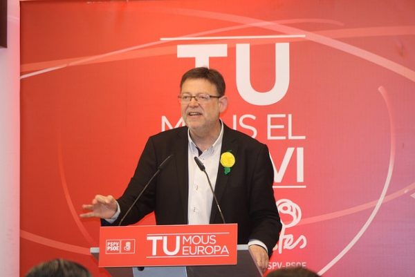 El secretario general del PSPV-PSOE, Ximo Puig