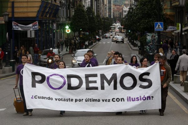 podemos pancarta