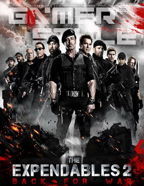 The expendables 2 violencia contra los hombres