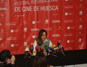 Azucena Garanto, directora del Festival Internacional de Cine de Huesca