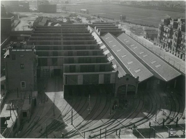 cocheras de metro de cuatro caminos