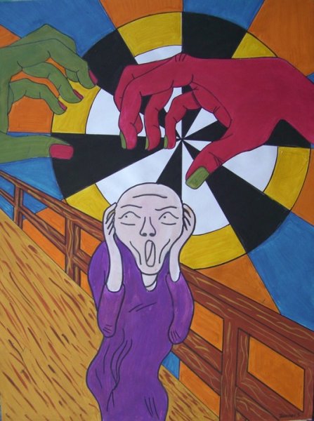 grito munch el miedo