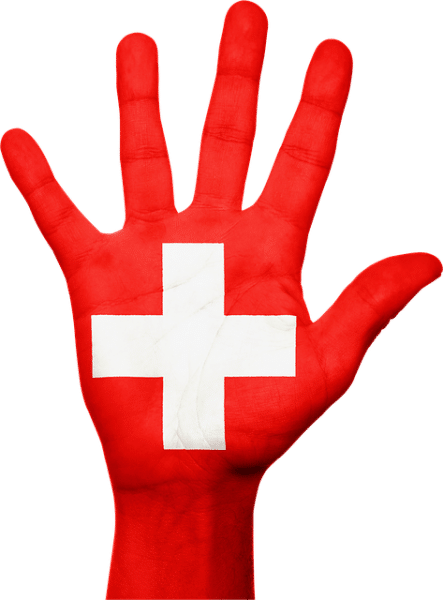 Suiza mano
