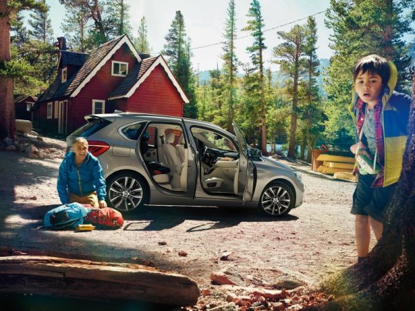 BMW Serie 2 Active Tourer camping