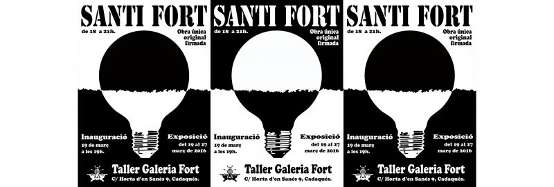 exposición “Ideas” Santi Fort