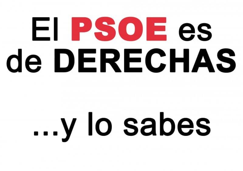 PSOE Derechas Socialismo
