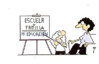 Resultado de imagen de escuela-familia